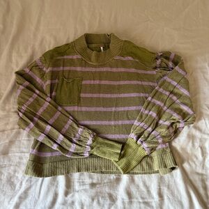 Free People striped knit